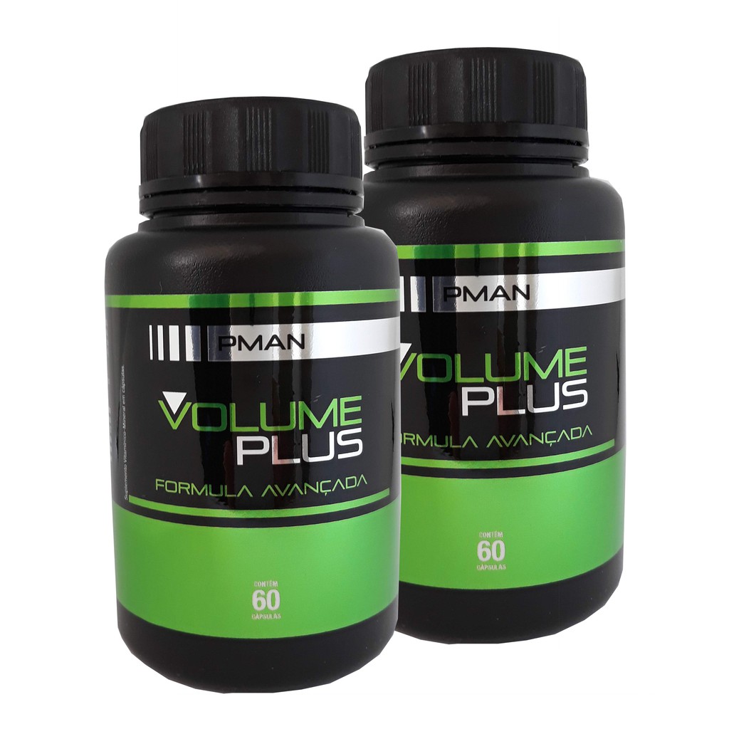 Aumentar Esperma Volume Plus 2 frascos 120 cápsulas | Shopee Brasil