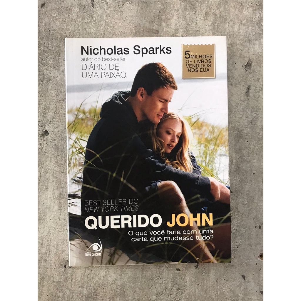 Querido John Nicholas Sparks Shopee Brasil 