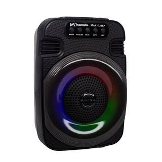 Caixa de Som com Rádio FM MAX-726SP