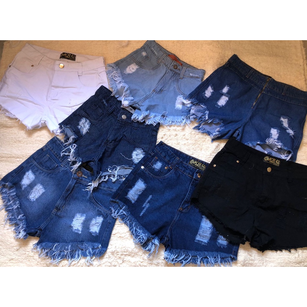 shorts baratos Shopee Brasil