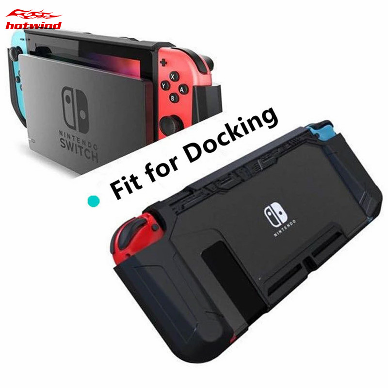 Slim Interruptor Dockable Caso Shell Para Nintendo Tpu Aperto Caso Capa Dura Protetora