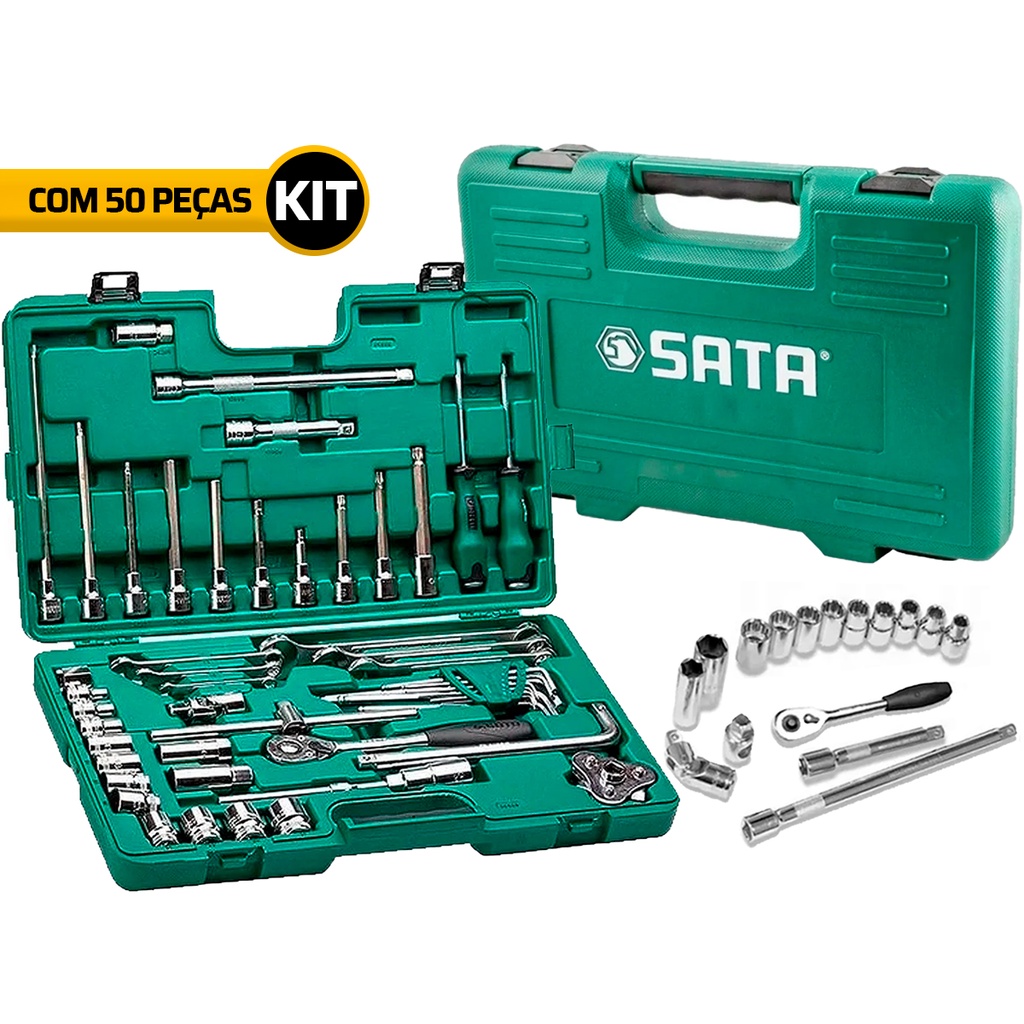 Jogo de Ferramentas com 150 Peças - SATA-ST09510L