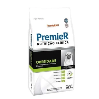 Ração Premier Nutrição Clínica Obesidade Cães Adultos Pequeno Porte 10,1 kg