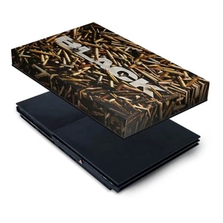 Capa PS2 Slim Anti Poeira - Black