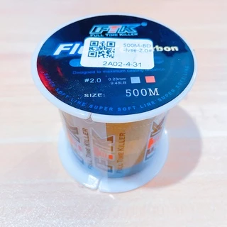 500m Linha De Pesca Invisíveis Speckle Fluorocarbono/0,20mm-0,50mm/4LB-34LB Super Forte/Mantilha/Invisível/Camuflada/Borracha/Nylon