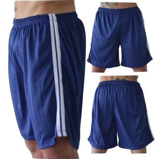 Short Calção Futebol Masculino em Poliester