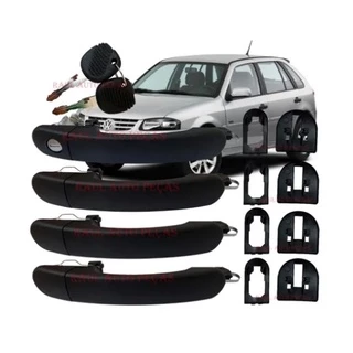 Kit 4 Maçanetas Externas Gol / Parati G3 1999 até 2005