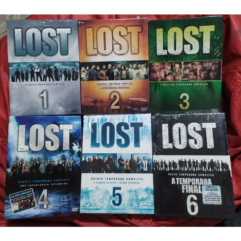 dvd kit lost as 6 temporadas coleção completa 4 lacrados | Shopee Brasil