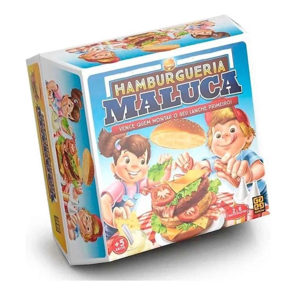 Jogo Hamburgueria Maluca Grow | Shopee Brasil