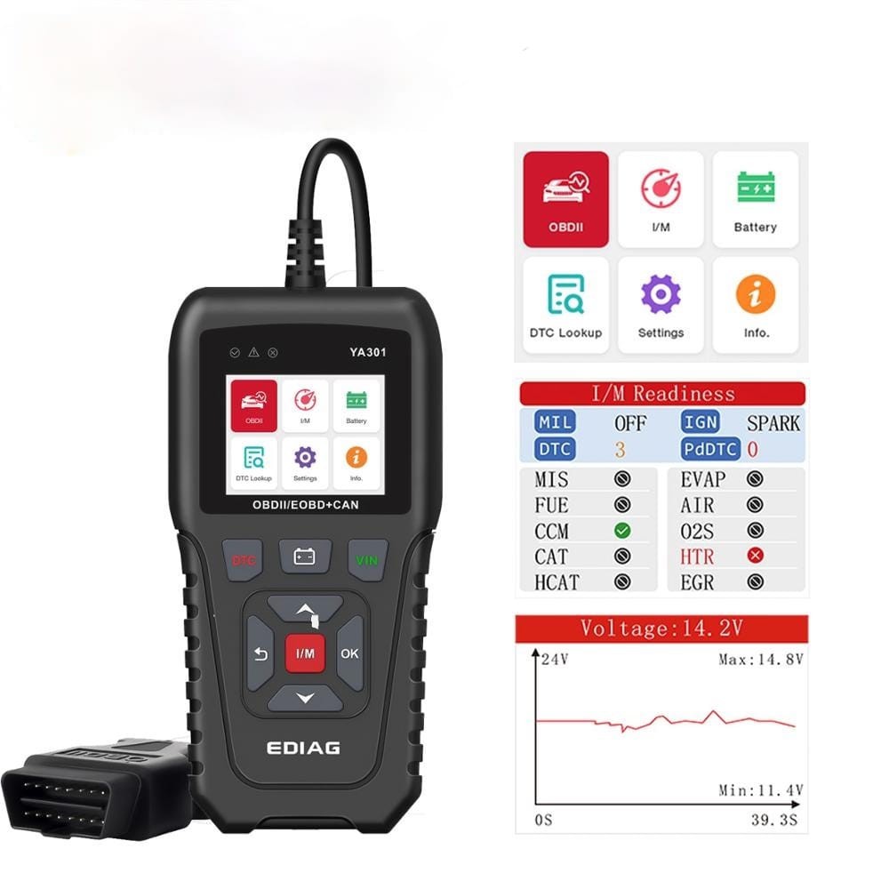 Scanner diagnosi auto OBDII modello KW680