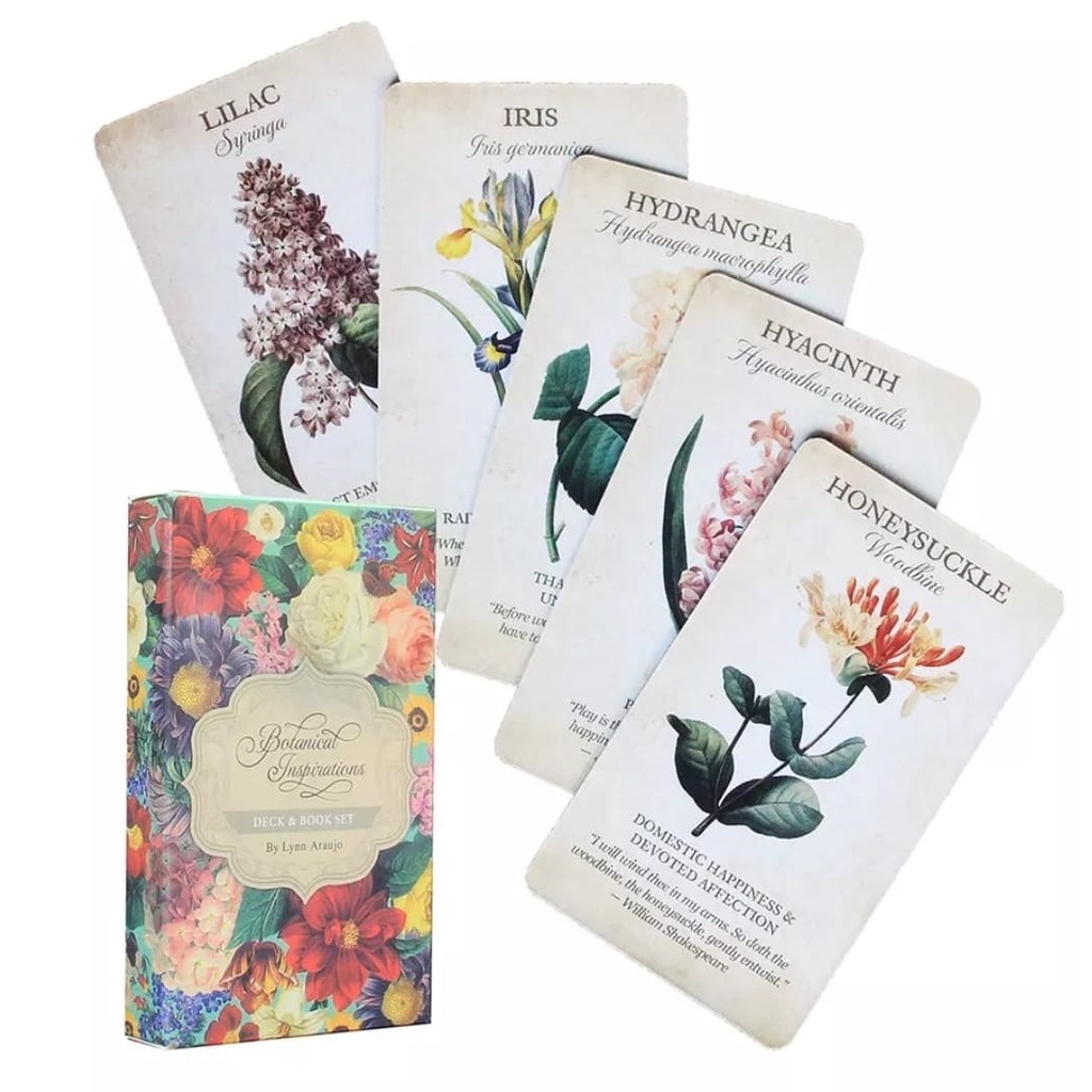 Botanical Inspirations Oracle Deck Oráculo Das Inspirações Botânicas ...