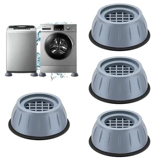 Suporte Pé Nivelador kit 4 unidades Anti-Ruído Silicone Maquina de Lavar Lava Louças Geladeira Fogão Sofá Mesa e Muito Mais