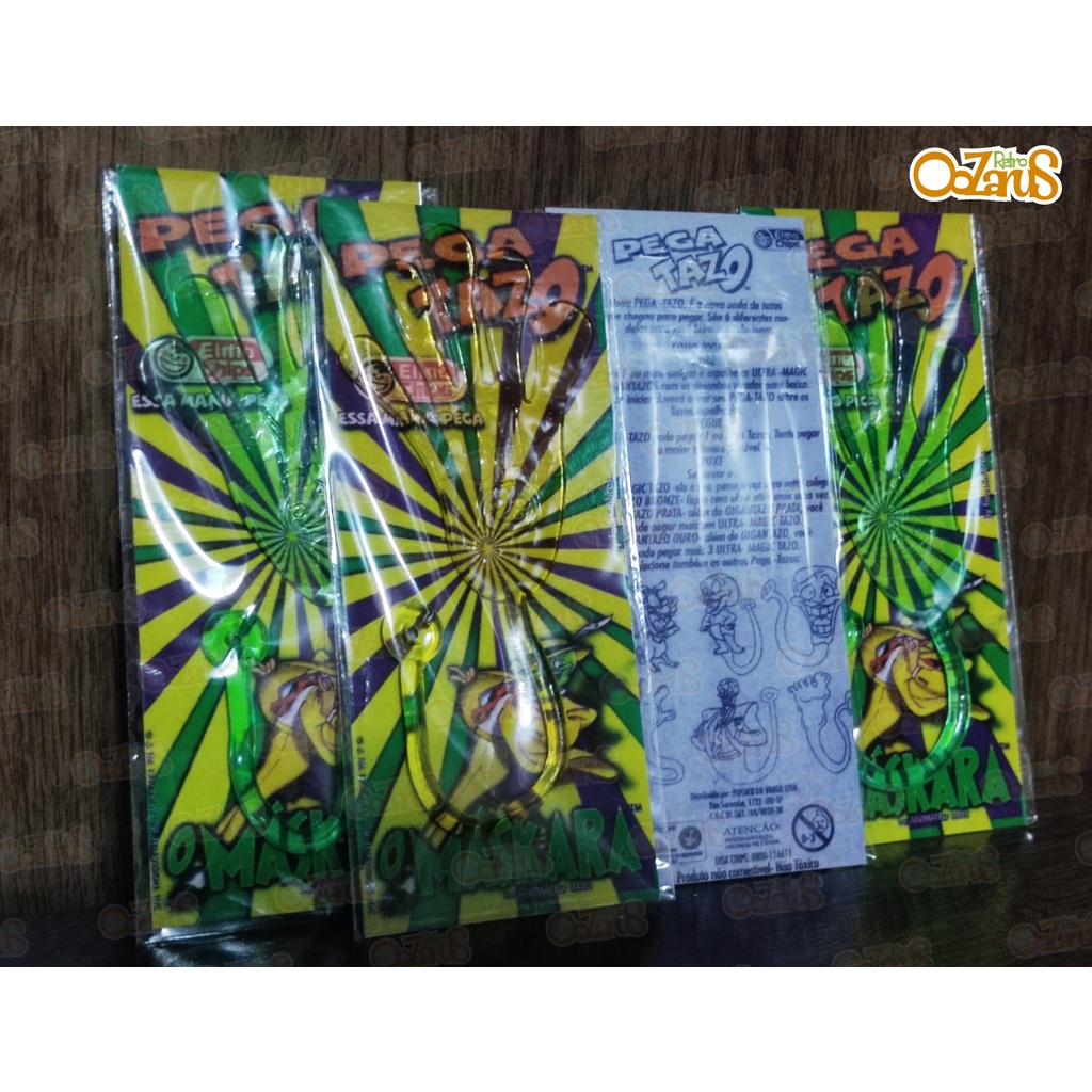 Pega Tazo o Máskara reprodução Oz anos 90