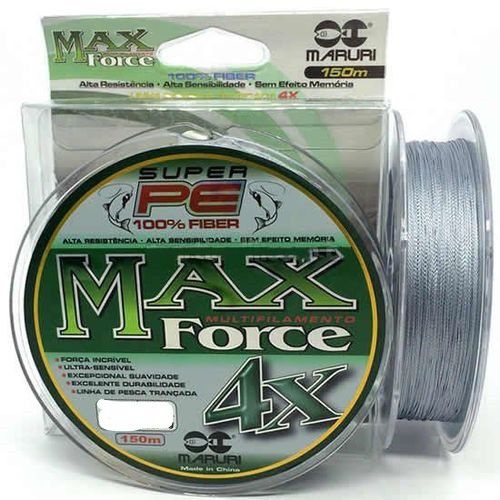 Linha Multifilamento Max Force Maruri ​0,14mm - 150mts