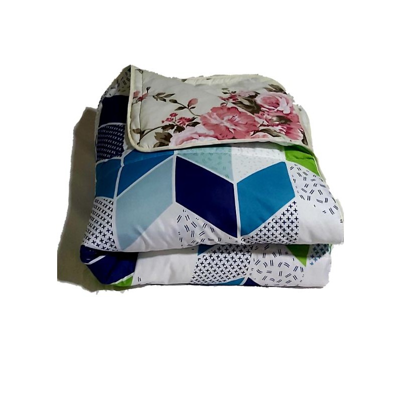Edredom Casal Padrão Estampado Dupla Face - AVULSO - Estampas Variadas - 215cm x 190cm