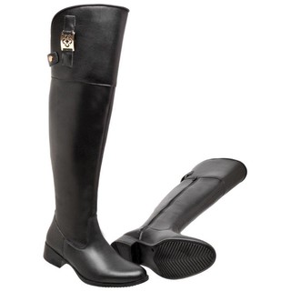 Bota over knee mega boots hot sale 979 preto