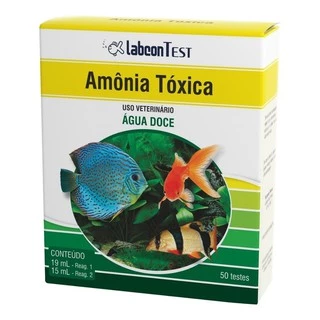 Alcon LabconTest Amônia Tóxica Água Doce. Teste de Amônia P/ Água Doce