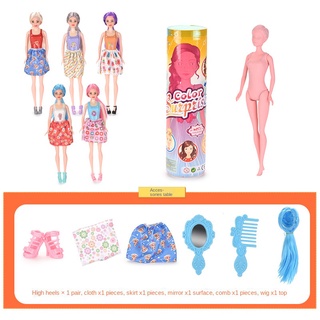 Barbie Cor Boneca Revelar Com 7 Surpresa: Água Revelares Da Olhar & Creates  Mudança De Na Cara Cabelo Do Bebê Casa De Jogo De Brinquedo De Presente De  Aniversário na Americanas Empresas