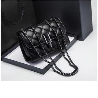 bolsa feminina contente preta transversal “Y”