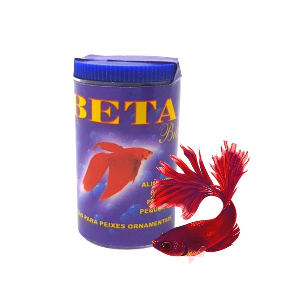 Ração para Peixes Nutral Beta Bits 10g | Shopee Brasil