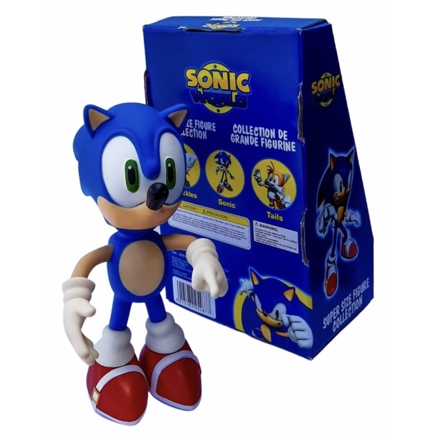Boneco Sonic Grande Personagem Jogo De Videogame