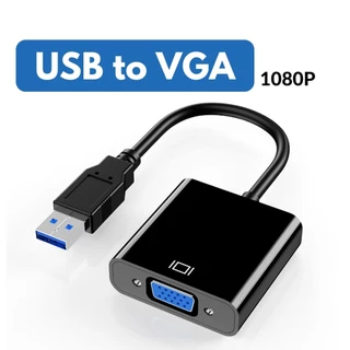 Adaptador USB 3.0 Para VGA Cabo Externo Da Placa Gráfica De Vídeo