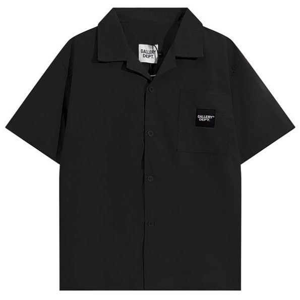 Novo GALLERY DEPT GD Homens Mulheres Camisa De Manga Curta Casual 0223