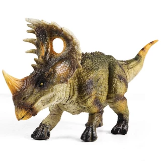 Simulação Dinossauro Chifre Modelo Crianças Brinquedos Educativos Jurássico Ornamento De Presente animal