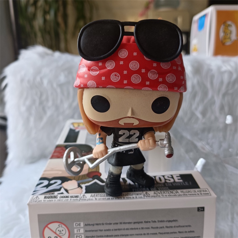 Funko POP 50 Rocks: Guns N Roses - Axl Rose Action Figure