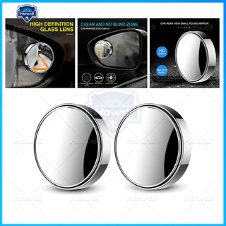 Prosperityuspronto Estoque1 Pcs Espelho Retrovisor Do Carro Sem Limite Pequeno Redondo HD Spot 360 ° Vista Grande