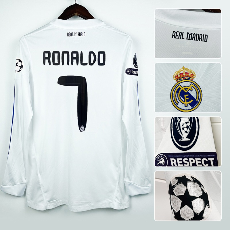 10-11 Real Madrid Home Real Retro Kaka Jersey Ronaldo Liga