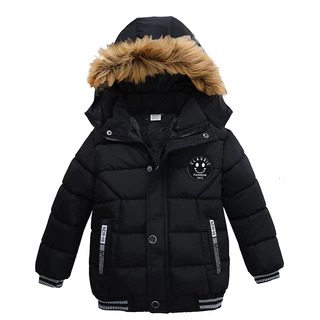 Novo Outono Inverno Meninos Casaco De Meninas Bebê Com Capuz Zíper Exterior Roupa De Aniversário Infantil 2-6 Yesars