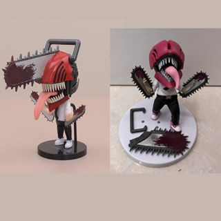 Homem Denji Motosserra Poder Pochita Anime Figuras Chainsaw Man Power  Bonecas Kit Modelo - Escorrega o Preço