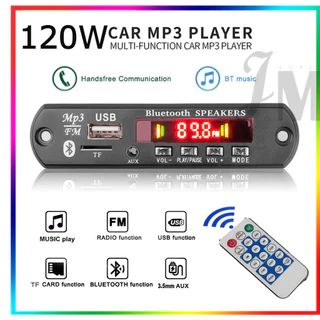 120W Placa Decodificador Bluetooth 5.0 Placa Amplificadora Bluetooth 5.0 Placa Amplificada 120W Bluetooth5.0 MP3 WMA WAV Decodificador 9V 12V Música Modul Rádio FM USB TF Para Carro