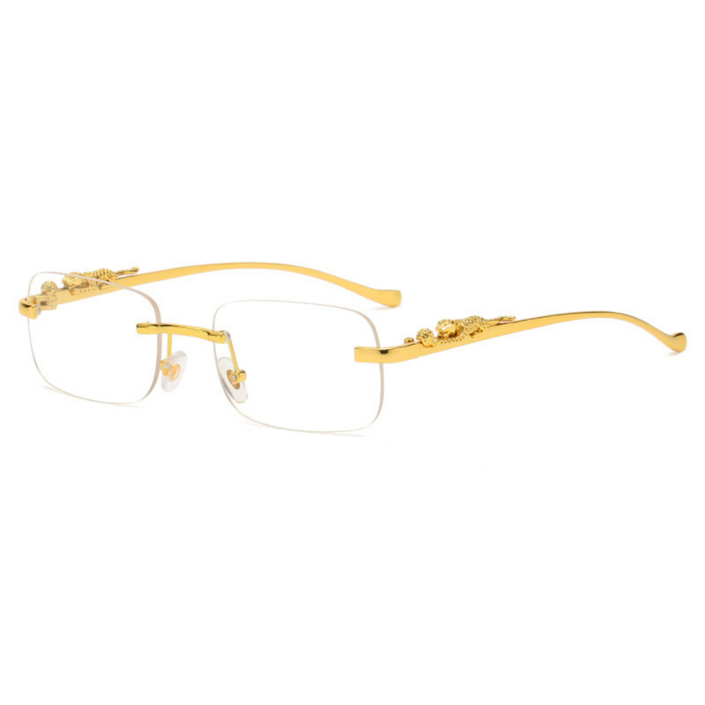 Óculos De Sol Masculinos Coloridos UV400 Rectangulares Femininos Retro Cheetah Deco Emoldurados Marine Lens