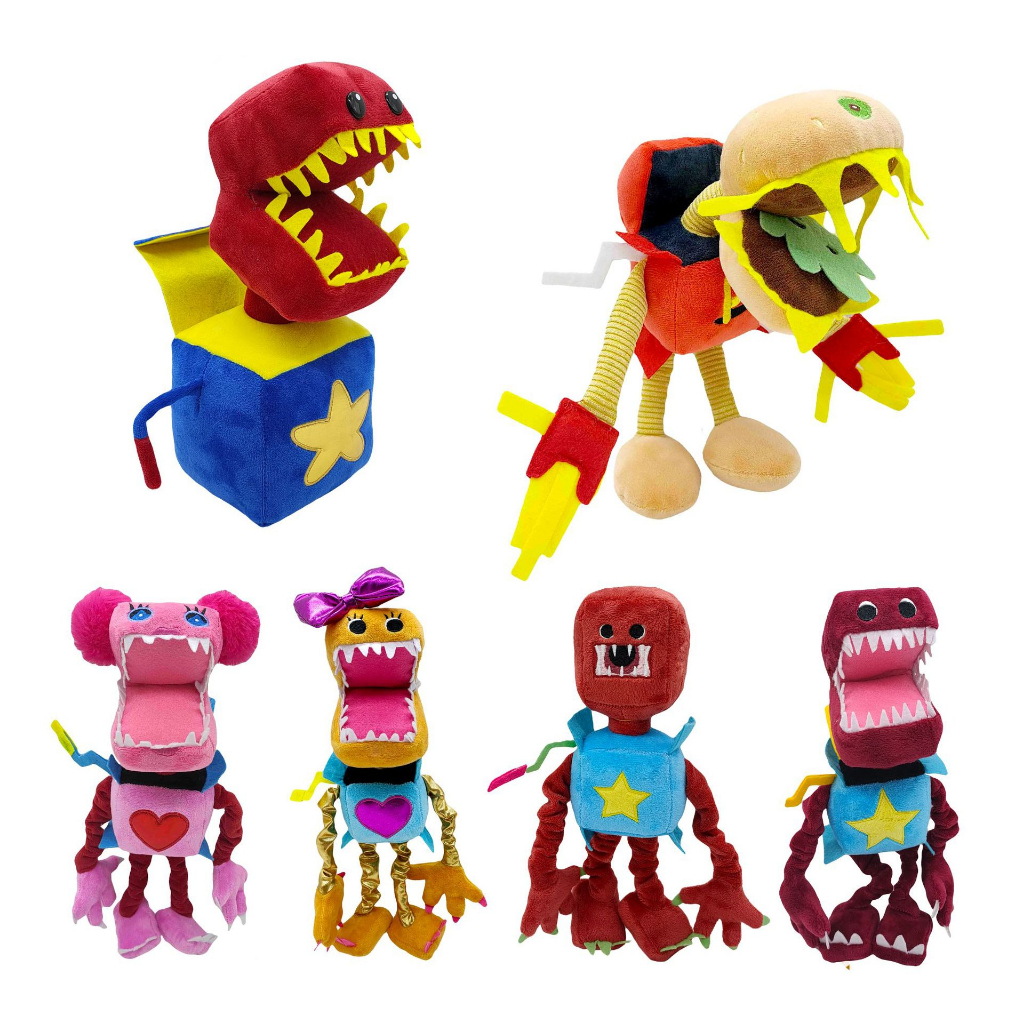 Projeto Poppy Playtime 3 Boxy Boo Plush Toy Doll Recheada Para Crianças