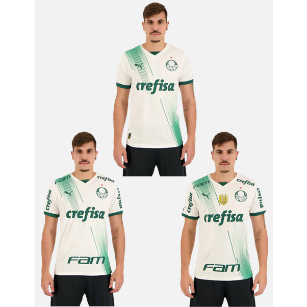 camisa do palmeiras 2023-2024 A Nova Casa Verde Branca Qualidade Premium De  Futebol Personalizada Masculina - Escorrega o Preço