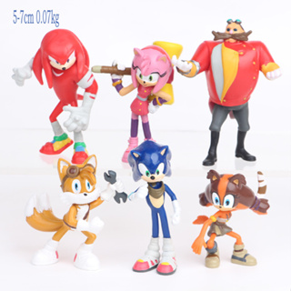 Local Ultra Baixo Custo 6/12/18 Pcs/Set Anime Sonic The Hedgehog  Personagens Figura De Ação Pvc Boom Raro Dr Beggman Shadow Boneca Modelo  Brinquedos