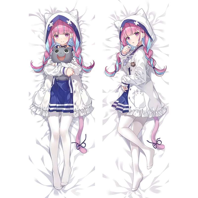 Capa De Almofada Anime Decor VTuber IRyS Dakimakura Waifu De 2 Lados ...