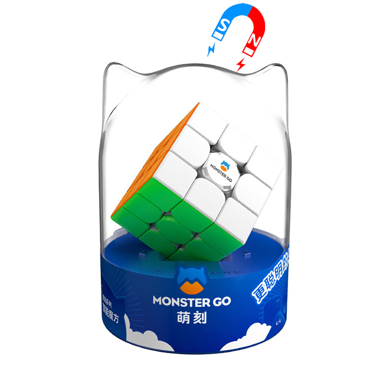 Cubo Mágico Monster Go 3x3 Ai GAN MG Inteligente 3x3x3