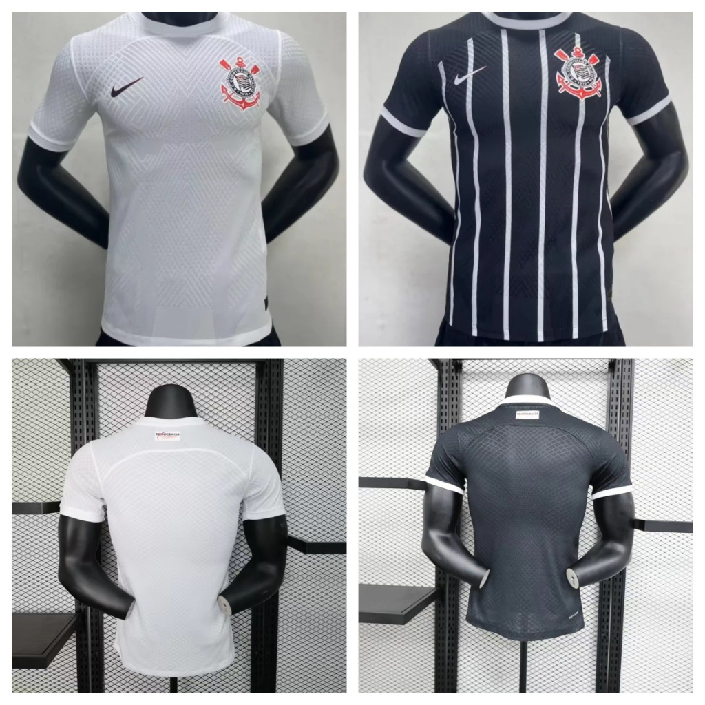 2023/24 Corinthians III Camisa De Futebol Jogador Verson Versão - Desconto  no Preço