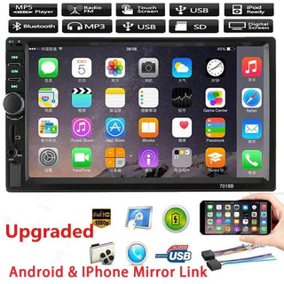 ESSGOO 7 Polegada 2 Din player Do Carro De Rádio bluetooth mp5-BT Intercnection
