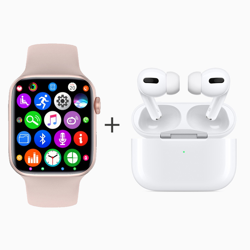 Apple watch Série 9 + Airpods pro TWS Fone De Ouvido