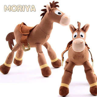 MORIYA Baby Boneco de Pelúcia Macio do Toy Story 4 com 25cm / Cavalo Bala no Alvo do Woody/Jessie / Brinquedo Adorável Infantil