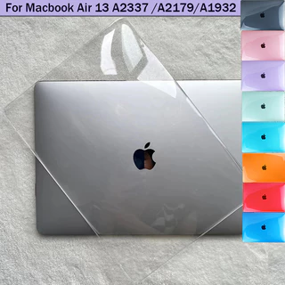 High Quality Glossy Transparent Case for Macbook Air 13 M1 A2337 A2179 2020 2019 2018 A1932 13inch case