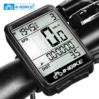 INBIKE Computador De Bicicleta De Alta Qualidade À Prova D'água Sem Fio E MTB Com Ciclismo Odômetro Cronômetro Velocímetro Relógio LED Taxa Digital