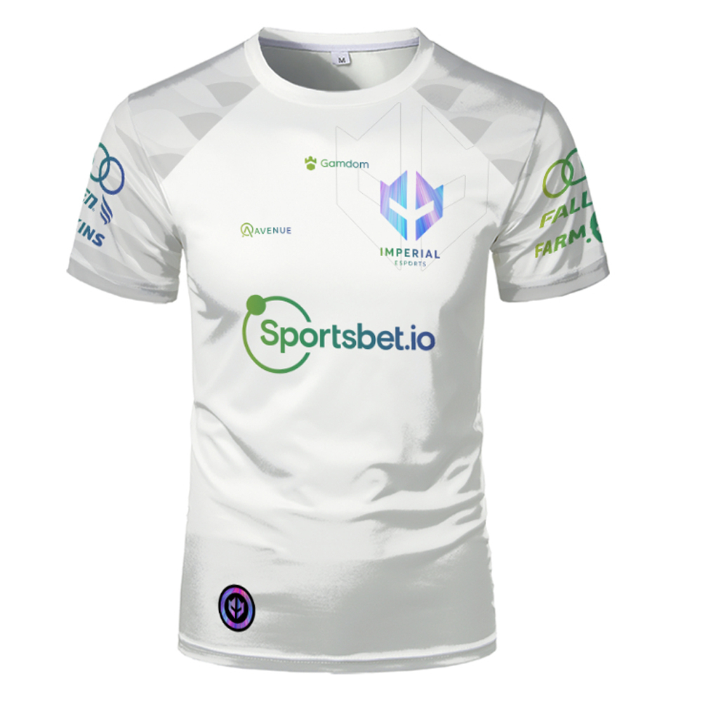 Csgo Imperial Esports Men Camisetas Brancas 3D Graphic Fallen Uniform ...
