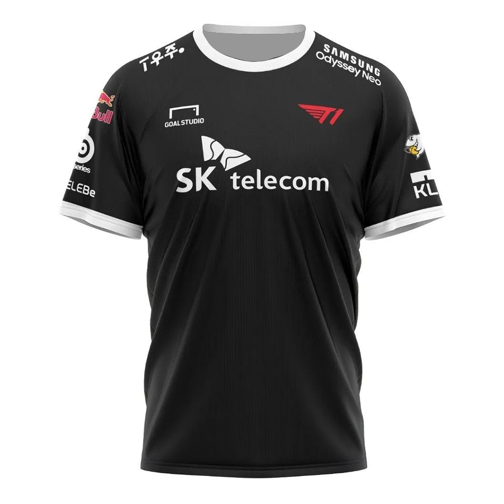 2023 T1 Jersey Faker Fan TShirt LOL LCK Uniformes Esportivos