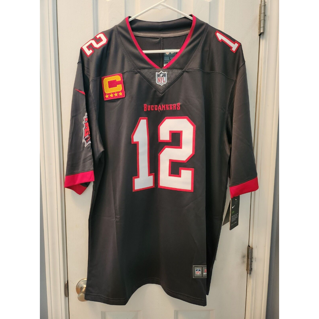 Masculina Camisa 2023NFL Tampa Bay buccaneers Tom Brady Red Limitada Camiseta De Futebol Americana Jersey