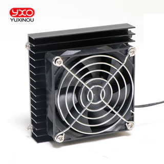 Radiador Dissipador De Calor De Alumínio Extrudado Com Ventilador ac 220v Para 50w 80w 100w led Cresce Luz Planta
